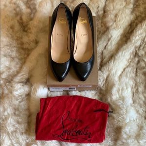 Christian Louboutin Black Pumps, sz 41